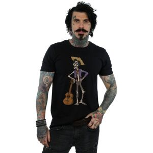 Disney Men's Coco Hector With Guitar T-Shirt in Black Size: Large Black L Disney Men's Coco Hector With Guitar T-Shirt in Black Size: Large Black L