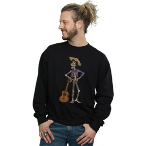 Disney Men's Coco Hector With Guitar Sweatshirt in Black Size: Medium Black M Disney Men's Coco Hector With Guitar Sweatshirt in Black Size: Medium Black M