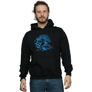 Disney Men's Frozen 2 Nokk Silhouette Hoodie in Black Size: 2XL Black 2XL Disney Men's Frozen 2 Nokk Silhouette Hoodie in Black Size: 2XL Black 2XL