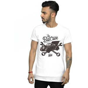 DC Comics Men's Batman The Original Mancave T-Shirt in White Size: 2XL White 2XL DC Comics Men's Batman The Original Mancave T-Shirt in White Size: 2XL White 2XL