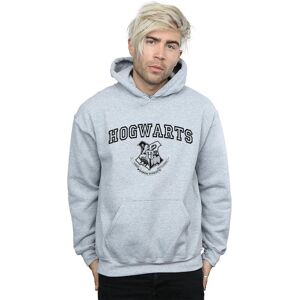 Harry Potter Men's Hogwarts Crest Hoodie in Grey Size: 3XL Grey 3XL Harry Potter Men's Hogwarts Crest Hoodie in Grey Size: 3XL Grey 3XL
