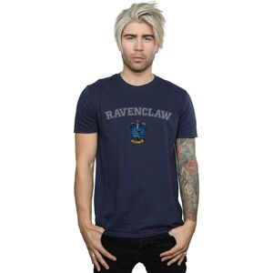 Harry Potter Men's Ravenclaw Crest T-Shirt in Navy Size: Large Navy L Harry Potter Men's Ravenclaw Crest T-Shirt in Navy Size: Large Navy L