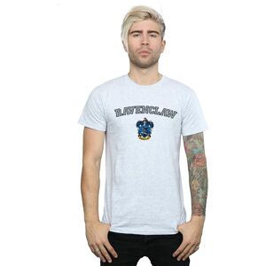 Harry Potter Men's Ravenclaw Crest T-Shirt in Grey Size: 4XL Grey 4XL Harry Potter Men's Ravenclaw Crest T-Shirt in Grey Size: 4XL Grey 4XL