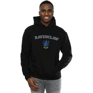Harry Potter Men's Ravenclaw Crest Hoodie in Black Size: 3XL Black 3XL Harry Potter Men's Ravenclaw Crest Hoodie in Black Size: 3XL Black 3XL