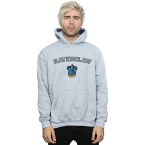 Harry Potter Men's Ravenclaw Crest Hoodie in Grey Size: 5XL Grey 5XL Harry Potter Men's Ravenclaw Crest Hoodie in Grey Size: 5XL Grey 5XL