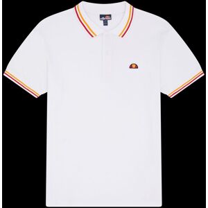 Ellesse Men's Rooks Polo Shirt in White Size: 2XL White 2XL Ellesse Men's Rooks Polo Shirt in White Size: 2XL White 2XL
