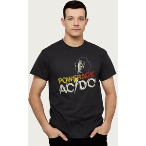 AC/DC Men's Powerage T-Shirt in Black Size: Small Black S AC/DC Men's Powerage T-Shirt in Black Size: Small Black S