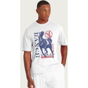 Yellowstone Men's Your Ranch Your Rules T-Shirt in White Size: Small White S Yellowstone Men's Your Ranch Your Rules T-Shirt in White Size: Small White S