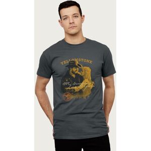 Yellowstone Men's Beth Dutton Rip Wheeler My Tomorrows T-Shirt in Charcoal Size: Large Charcoal L Yellowstone Men's Beth Dutton Rip Wheeler My Tomorrows T-Shirt in Charcoal Size: Large Charcoal L