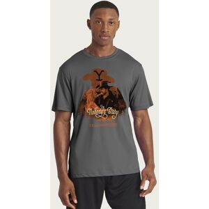 Yellowstone Men's Im Nobodys Baby Rip Wheeler Beth Dutton T-Shirt in Charcoal Size: Large Charcoal L Yellowstone Men's Im Nobodys Baby Rip Wheeler Beth Dutton T-Shirt in Charcoal Size: Large Charcoal L