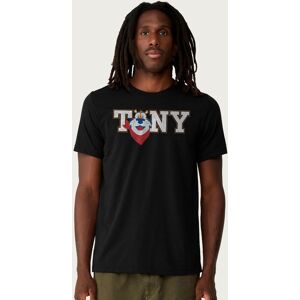 Kelloggs Men's Frosties Frosted Flakes Cereal Tony Tiger Sports T-Shirt in Black Size: Large Black L Kelloggs Men's Frosties Frosted Flakes Cereal Tony Tiger Sports T-Shirt in Black Size: Large Black L