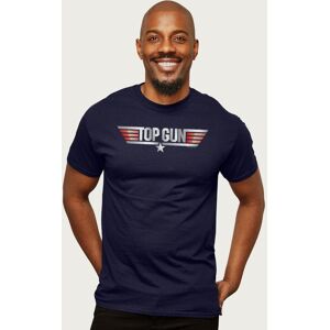 TOP GUN Men's Classic Shine Effect Logo T-Shirt in Navy Size: Small Navy S TOP GUN Men's Classic Shine Effect Logo T-Shirt in Navy Size: Small Navy S