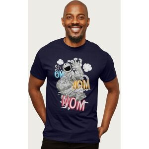 Sesame Street Men's Cookie Monster Sketch Om Nom T-Shirt in Navy Size: 2XL Navy 2XL Sesame Street Men's Cookie Monster Sketch Om Nom T-Shirt in Navy Size: 2XL Navy 2XL
