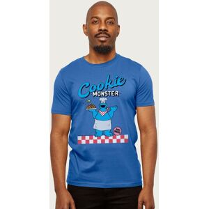 Sesame Street Men's Chef Cookie Monster Om Nom T-Shirt in Royal Size: 2XL Royal 2XL Sesame Street Men's Chef Cookie Monster Om Nom T-Shirt in Royal Size: 2XL Royal 2XL