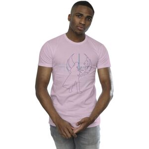 Star Wars Men's Obi-Wan Kenobi Jedi Master Balance T-Shirt in Baby Pink Size: Medium Baby Pink M Star Wars Men's Obi-Wan Kenobi Jedi Master Balance T-Shirt in Baby Pink Size: Medium Baby Pink M