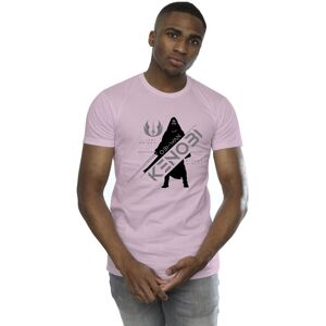 Star Wars Men's Obi-Wan Kenobi Jedi Knight T-Shirt in Baby Pink Size: 2XL Baby Pink 2XL Star Wars Men's Obi-Wan Kenobi Jedi Knight T-Shirt in Baby Pink Size: 2XL Baby Pink 2XL