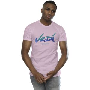 Star Wars Men's Obi-Wan Kenobi Jedi Painted Font T-Shirt in Baby Pink Size: 2XL Baby Pink 2XL Star Wars Men's Obi-Wan Kenobi Jedi Painted Font T-Shirt in Baby Pink Size: 2XL Baby Pink 2XL