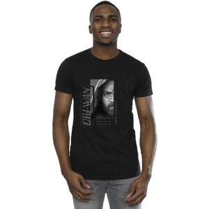 Star Wars Men's Obi-Wan Kenobi Jedi SciFi Collage T-Shirt in Black Size: 5XL Black 5XL Star Wars Men's Obi-Wan Kenobi Jedi SciFi Collage T-Shirt in Black Size: 5XL Black 5XL