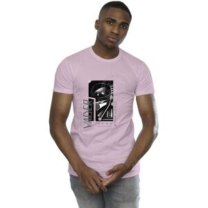Star Wars Men's Obi-Wan Kenobi Sith SciFi Collage T-Shirt in Baby Pink Size: Large Baby Pink L Star Wars Men's Obi-Wan Kenobi Sith SciFi Collage T-Shirt in Baby Pink Size: Large Baby Pink L