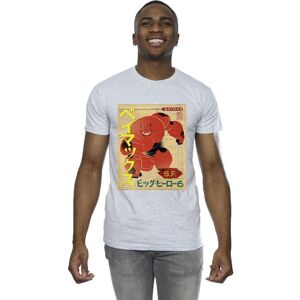 Disney Men's Big Hero 6 Baymax Baymax Newspaper T-Shirt in Grey Size: 5XL Grey 5XL Disney Men's Big Hero 6 Baymax Baymax Newspaper T-Shirt in Grey Size: 5XL Grey 5XL