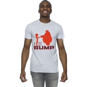 Disney Men's Big Hero 6 Baymax Fist Bump Cutout T-Shirt in Grey Size: 2XL Grey 2XL Disney Men's Big Hero 6 Baymax Fist Bump Cutout T-Shirt in Grey Size: 2XL Grey 2XL