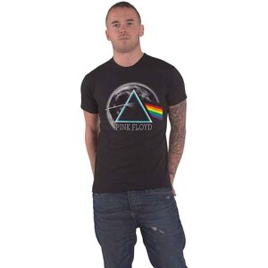 Pink Floyd Men's Dark Side Of The Moon Distressed T-Shirt in Black Size: Large Black L Pink Floyd Men's Dark Side Of The Moon Distressed T-Shirt in Black Size: Large Black L