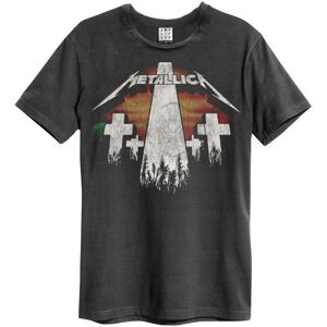 Amplified Men's Master Of Puppets Revamp Metallica T-Shirt in Charcoal Size: Large Charcoal L Amplified Men's Master Of Puppets Revamp Metallica T-Shirt in Charcoal Size: Large Charcoal L