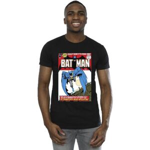 DC Comics Men's Running Batman Cover T-Shirt in Black Size: 2XL Black 2XL DC Comics Men's Running Batman Cover T-Shirt in Black Size: 2XL Black 2XL