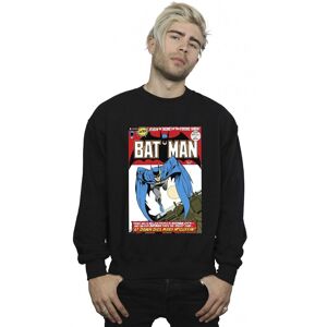 DC Comics Men's Running Batman Cover Sweatshirt in Black Size: Small Black S DC Comics Men's Running Batman Cover Sweatshirt in Black Size: Small Black S
