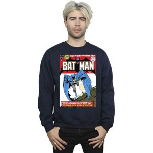DC Comics Men's Running Batman Cover Sweatshirt in Navy Size: XL Navy XL DC Comics Men's Running Batman Cover Sweatshirt in Navy Size: XL Navy XL