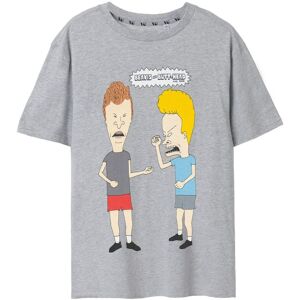 Beavis and Butthead Men's Short Sleeved T-Shirt (Adult Grey) in Grey Size: XL Grey XL Beavis and Butthead Men's Short Sleeved T-Shirt (Adult Grey) in Grey Size: XL Grey XL