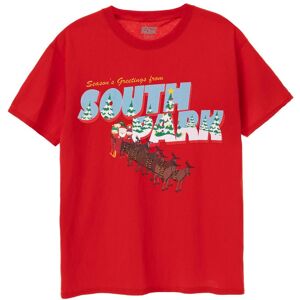 South Park Men's Short Sleeved T-Shirt (Adult Red) in Red Size: Small Red S South Park Men's Short Sleeved T-Shirt (Adult Red) in Red Size: Small Red S
