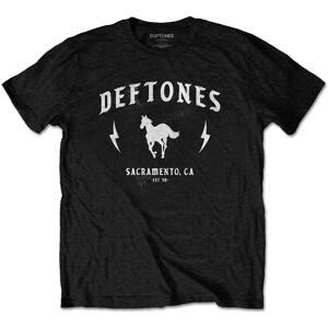 Deftones Men's Pony T-Shirt in Black Size: Medium Black M Deftones Men's Pony T-Shirt in Black Size: Medium Black M