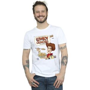 Disney Men's Toy Story Woody Cowboy Crunchies T-Shirt in White Size: 2XL White 2XL Disney Men's Toy Story Woody Cowboy Crunchies T-Shirt in White Size: 2XL White 2XL