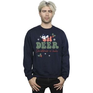 Disney Men's Bambi Oh Deer Sweatshirt in Navy Size: 3XL Navy 3XL Disney Men's Bambi Oh Deer Sweatshirt in Navy Size: 3XL Navy 3XL