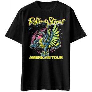The Rolling Stones Men's American Tour Dragon T-Shirt in Black Size: XL Black XL The Rolling Stones Men's American Tour Dragon T-Shirt in Black Size: XL Black XL