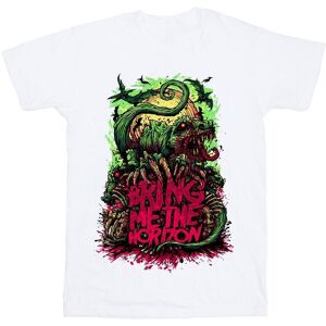 Bring Me The Horizon Men's Dinosaur Cotton T-Shirt in White Size: Medium White M Bring Me The Horizon Men's Dinosaur Cotton T-Shirt in White Size: Medium White M
