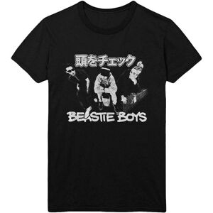 Beastie Boys Men's Check Your Head Cotton T-Shirt in Black Size: 2XL Black 2XL Beastie Boys Men's Check Your Head Cotton T-Shirt in Black Size: 2XL Black 2XL