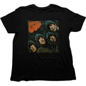 The Beatles Men's Rubber Soul Album T-Shirt in Black Size: XL Black XL The Beatles Men's Rubber Soul Album T-Shirt in Black Size: XL Black XL