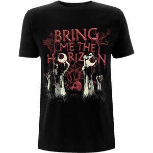 Bring Me The Horizon Men's Graveyard Eyes T-Shirt in Black Size: Large Black L Bring Me The Horizon Men's Graveyard Eyes T-Shirt in Black Size: Large Black L
