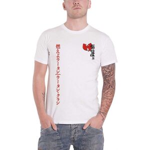 Wu-Tang Clan Men's Sword Cotton T-Shirt in White Size: XL White XL Wu-Tang Clan Men's Sword Cotton T-Shirt in White Size: XL White XL