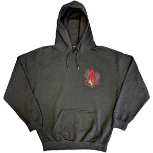 Slipknot Men's Burn Me Away Hoodie in Charcoal Size: Medium Charcoal M Slipknot Men's Burn Me Away Hoodie in Charcoal Size: Medium Charcoal M