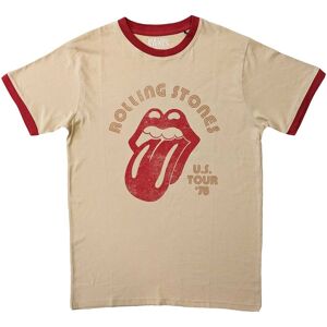 The Rolling Stones Men's US Tour ´78 T-Shirt in Natural Size: Small Natural S The Rolling Stones Men's US Tour ´78 T-Shirt in Natural Size: Small Natural S