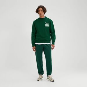 Ellesse Men's Club Di Corsa Sweatshirt in Dark Green Size: Large Dark Green L Ellesse Men's Club Di Corsa Sweatshirt in Dark Green Size: Large Dark Green L