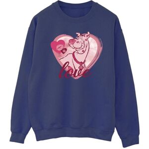 Scooby Doo Men's Love Kisses Sweatshirt in Navy Size: Large Navy L Scooby Doo Men's Love Kisses Sweatshirt in Navy Size: Large Navy L