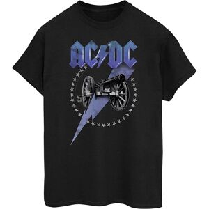 AC/DC Men's Cannon Bolt Cotton T-Shirt in Black Size: 4XL Black 4XL AC/DC Men's Cannon Bolt Cotton T-Shirt in Black Size: 4XL Black 4XL