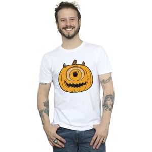 Disney Men's Pumpkin Cotton Halloween T-Shirt in White Size: 5XL White 5XL Disney Men's Pumpkin Cotton Halloween T-Shirt in White Size: 5XL White 5XL
