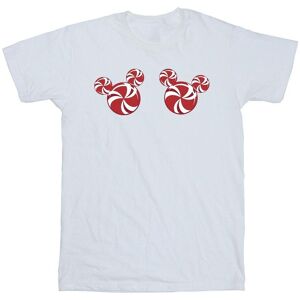 Disney Men's Mickey Mouse Candies Cotton T-Shirt in White Size: 4XL White 4XL Disney Men's Mickey Mouse Candies Cotton T-Shirt in White Size: 4XL White 4XL