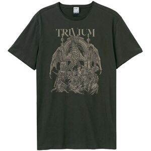 Amplified Men's Dragon Temple Trivium T-Shirt in Charcoal Size: Medium Charcoal M Amplified Men's Dragon Temple Trivium T-Shirt in Charcoal Size: Medium Charcoal M