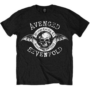 Avenged Sevenfold Men's Origins Cotton T-Shirt in Black Size: Large Black L Avenged Sevenfold Men's Origins Cotton T-Shirt in Black Size: Large Black L